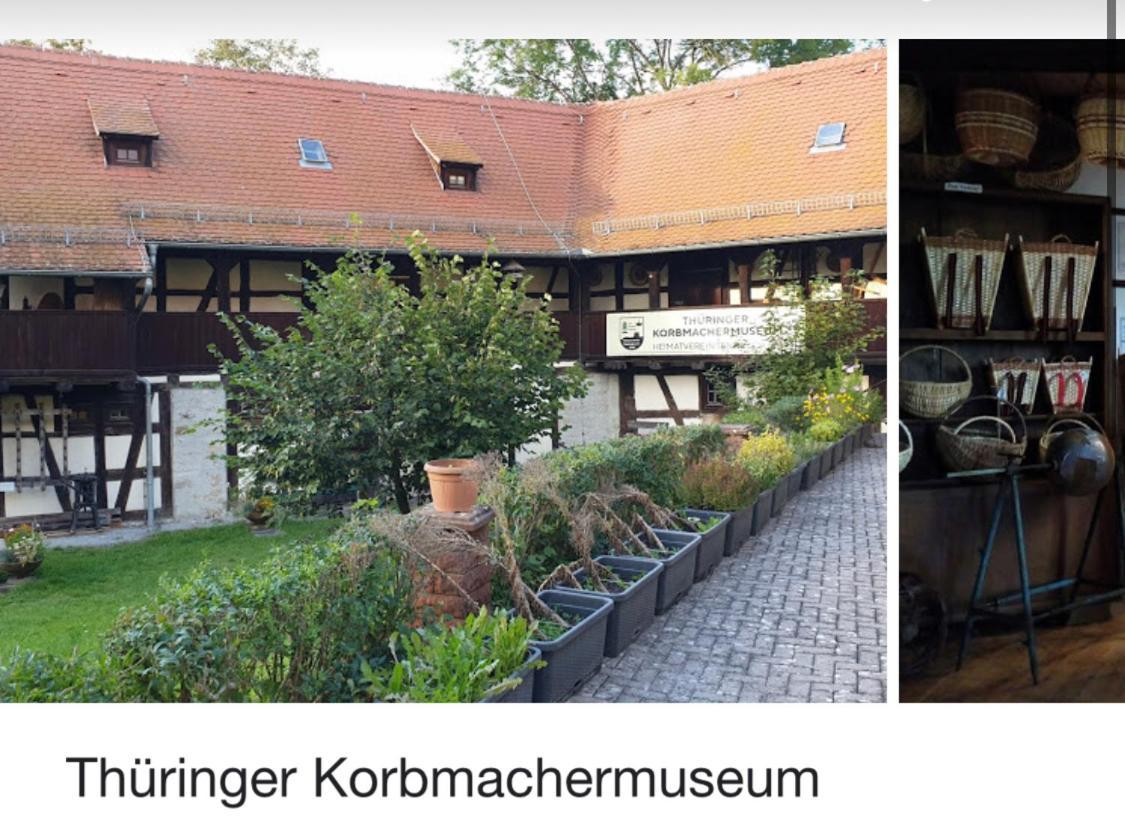 Delux Ferienwohnung Kunstgalerie Und Ilmradweg Kranichfeld Екстер'єр фото