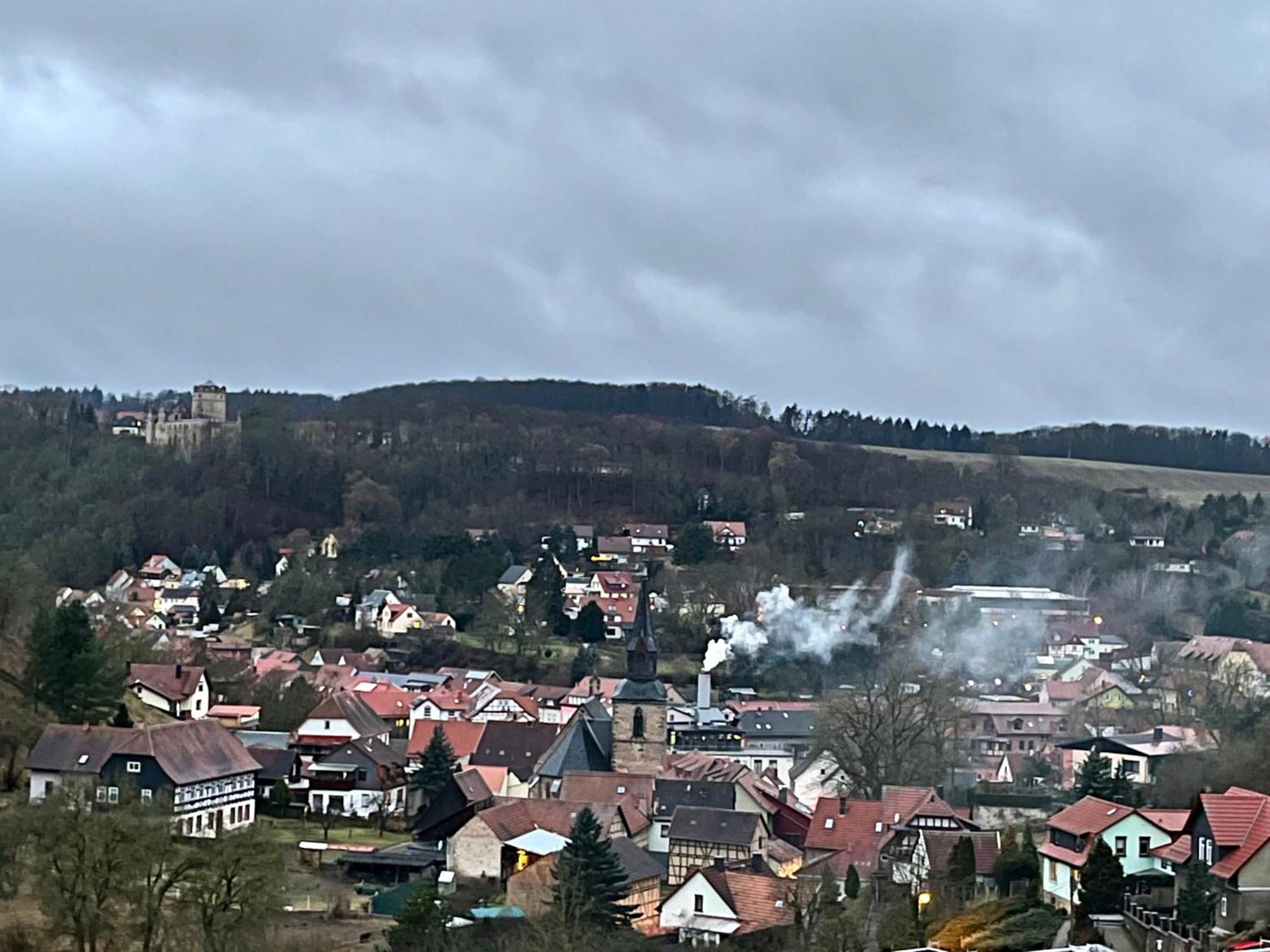 Delux Ferienwohnung Kunstgalerie Und Ilmradweg Kranichfeld Екстер'єр фото